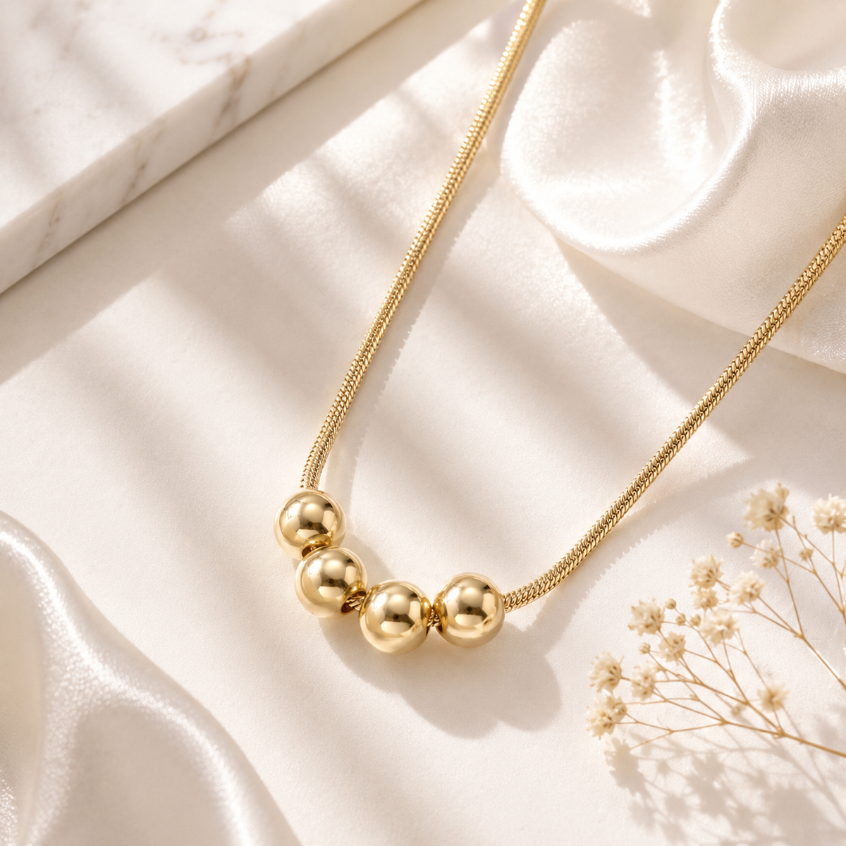 Ball Charm Necklace – product image 1