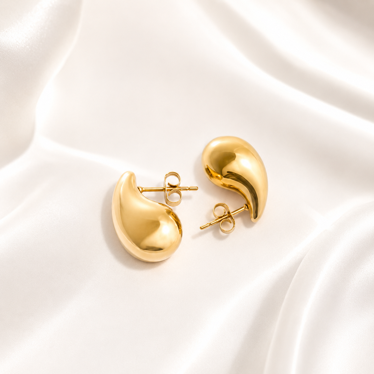 Teardrop Stud Earrings – product image 1